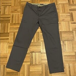 EUC Dockers slim flex comfort charcoal grey chinos